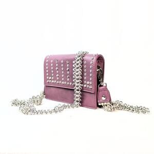 NWT BCBGeneration Shelya Studded Crossbody Bag with a Chain Strap